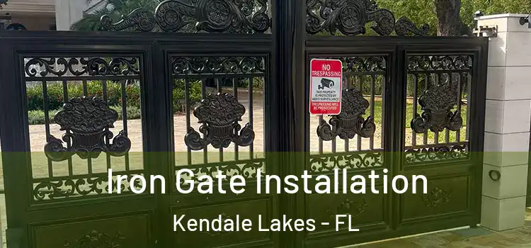 Iron Gate Installation Kendale Lakes - FL
